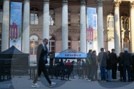 "Les Grandes Rencontres Hachette", à l'occasion du 200ème anniversaire de l'éditeur, au palais Brongniart à Paris