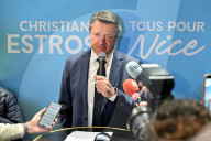 Devancé par Éric Ciotti, Christian Estrosi appelle à faire barrage à l'extrême droite au second tour le soir des résultats du premier tour des élections municipales à Nice