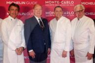 No Tabloïds - Le prince Albert II de Monaco assiste au dîner des chefs, la veille de la cérémonie de remise des étoiles Michelin à Monaco
