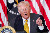 Trump holds rambling presser about Kennedy Center closure, claims to have saved a congressman's life