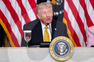 Trump holds rambling presser about Kennedy Center closure, claims to have saved a congressman's life