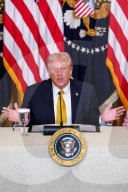 Trump holds rambling presser about Kennedy Center closure, claims to have saved a congressman's life