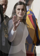 King Felipe VI And Queen Letizia Meet Pope Leo XIV - Vatican