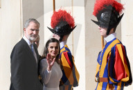 King Felipe VI And Queen Letizia Meet Pope Leo XIV - Vatican