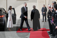 King Felipe VI And Queen Letizia Meet Pope Leo XIV - Vatican
