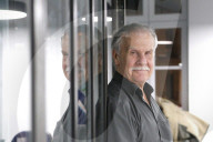 L'auteur de BD, Hermann lors du 43ème Festival international de la Bande Dessinée d Angouleme