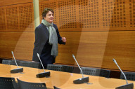 Laurence des Cars, ancienne directrice du musée du Louvre, auditionnée dans le cadre de l'enquête sur la protection du patrimoine national et la sécurisation des musées, par la commission de l'Assemblée nationale