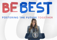 Melania Trump eröffnet den Gipfel der Globalen Koalition „Fostering The Future (Gemeinsam die Zukunft gestalten)“ in Washington, D.C.