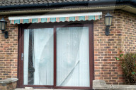 Proposed Asylum Seeker Flats, Criminal Damage and Petition, Farnham Royal, Buckinghamshire, UK - 27 Mar 2026