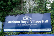 Proposed Asylum Seeker Flats, Criminal Damage and Petition, Farnham Royal, Buckinghamshire, UK - 27 Mar 2026