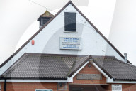 Proposed Asylum Seeker Flats, Criminal Damage and Petition, Farnham Royal, Buckinghamshire, UK - 27 Mar 2026