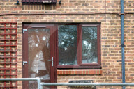 Proposed Asylum Seeker Flats, Criminal Damage and Petition, Farnham Royal, Buckinghamshire, UK - 27 Mar 2026