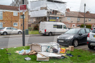 Illegal Fly-Tipping, Slough, Berkshire, UK - 27 Mar 2026