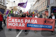 Demonstration for the right to housing and against property speculation, in Porto - 21 Mar 2026