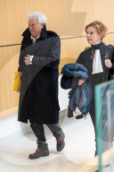 Procès pour violences conjugales de l'animateur Laurent Boyer au tribunal judiciaire, Batignolles, 10ème chambre correctionnelle, à Paris