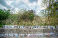 No to the Death Penalty for Palestinians demonstration at ICC in The Hague, Netherlands - 17 Apr 2026