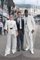 PEOPLE -  Alexandre Grimaldi und Paul Pogba beim historischen Grand Prix von Monaco